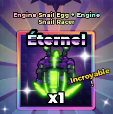 The Engine Snail egg in the Win Pass (in-game screenshot)