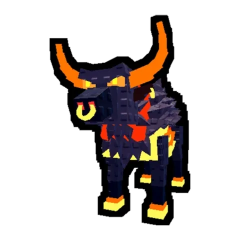 Flaming Bull, pet Légendaire de Steal An Egg